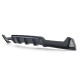 Diffuser Πίσω Προφυλακτήρα Για Bmw 4 F32 Coupe / F33 Cabrio / F36 Gran Coupe 13-21 M-Tech Μαύρο Ματ Με 1 Διπλή Τρύπα Εξάτμισης Αριστερά Από Abs Πλαστικό 1 Τεμάχιο