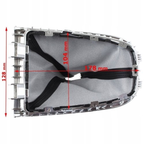 Φυσούνα Λεβιέ Ταχυτήτων Μαρκέ Για Opel Opel Astra J 09-15 Μαύρη Με Πλαίσιο Χρωμίου