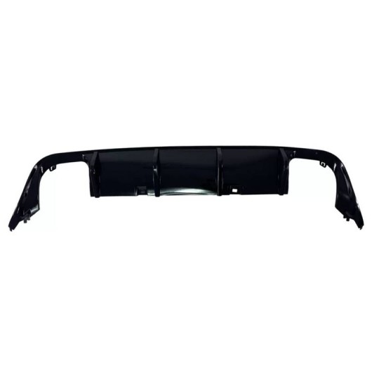 Diffuser Πίσω Προφυλακτήρα Για VW Golf VIII (8) 2019+ R-Look Για Life Style & Impression Έκδοση Προφυλακτήρα Γυαλιστερό Μαύρο Από Abs Πλαστικό