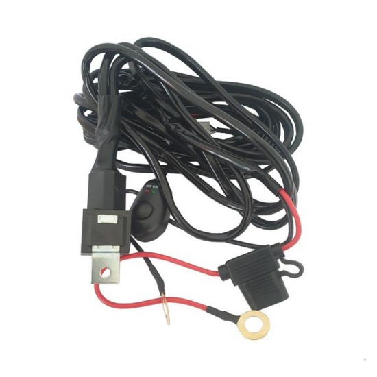 Καλωδίωση Για Προβολείς Και Led Bars Με Ρελέ Και Διακόπτη 12Volt 40amp