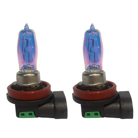 Λάμπες Αλογόνου H11 12V 55w HOD Crystal Blue 2 Τεμάχια