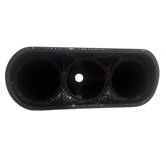 Βάση Για Όργανα Ταμπλό Τριπλή (3 x 52mm) Carbon Look Auto Gauge