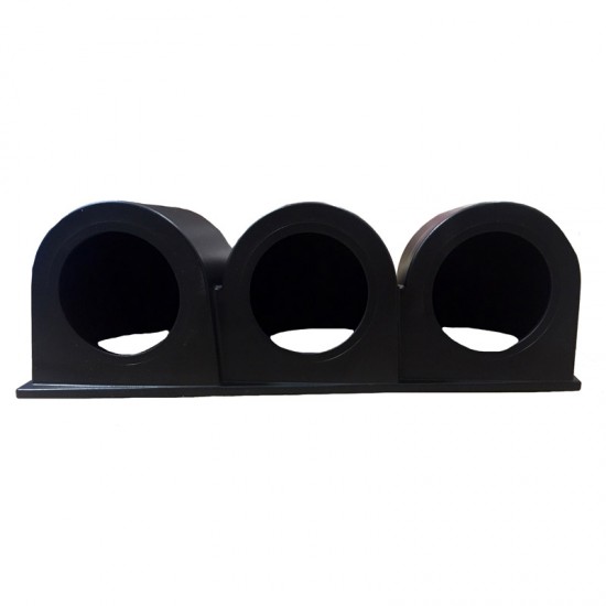 Βάση Για Όργανα Ταμπλό Τριπλή (3 x 52mm) Μαύρη Auto Gauge