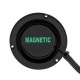 Φάρος Ασφαλείας Αυτοκινήτου 12V&24V  Μαγνητικός & Βιδωτός12x11cm Κόκκινο