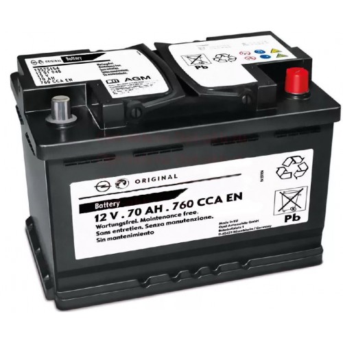 ΜΠΑΤΑΡΙΑ 12V.70Ah 760A 