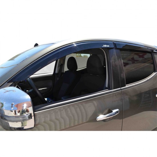 ΑΝΕΜΟΘΡΑΥΣΤΕΣ ΠΑΡΑΘΥΡΩΝ ANEM 500 MITSUBISHI L200 TRITON 2015+ Double-Cab