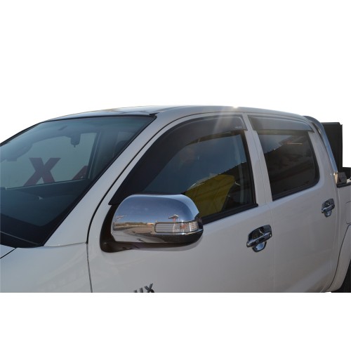 ΑΝΕΜΟΘΡΑΥΣΤΕΣ ΠΑΡΑΘΥΡΩΝ ΑΝΕΜ 500 TOYOTA HILUX (VIGO) 2005+&2011+Double-Cab
