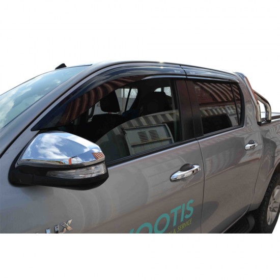 ΑΝΕΜΟΘΡΑΥΣΤΕΣ ΠΑΡΑΘΥΡΩΝ ANEM 500 TOYOTA HILUX REVO 2016+& HILUX 2021+ Double-Cab