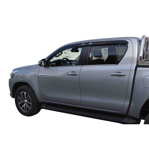 ΑΝΕΜΟΘΡΑΥΣΤΕΣ ΠΑΡΑΘΥΡΩΝ ANEM 500 TOYOTA HILUX REVO 2016+& HILUX 2021+ Double-Cab