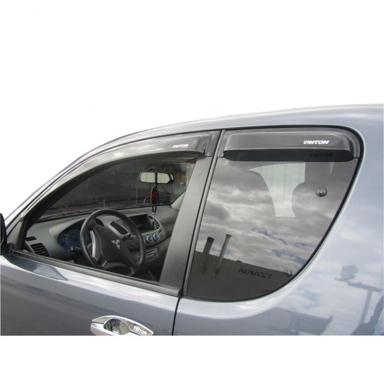 ΑΝΕΜΟΘΡΑΥΣΤΕΣ ΠΑΡΑΘΥΡΩΝ ΑΝΕΜ 500 MITSUBISHI L200 TRITON 2006+Extra-Cab
