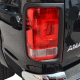 ΟΠΙΣΘΙΕΣ ΓΡΙΛΙΕΣ ΦΑΝΑΡΙΩΝ ΣΕ ΜΑΤ ΜΑΥΡΟ GR104 BL VW AMAROK 2010+&2017+