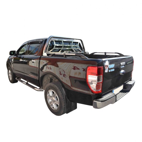ROLL-BAR+ΑΨΙΔΑ RB 406+APS 96 FORD RANGER T6 2012+ , T7 2017+ & T8 2020+
