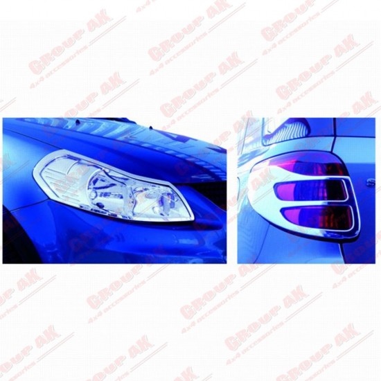 SET ΕΜΠΡΟΣ &ΠΙΣΩ ΓΡΥΛΙΕΣ ΦΑΝΩΝ SET 108 FIAT SEDICI 2006+