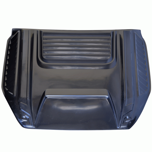 ΔΙΑΚΟΣΜΗΤΙΚΟ ΦΟΥΣΚΩΜΑ ΚΑΠΟ ΣΕ MAT ΜΑΥΡΟ BONNET 516-B T7 2017+ & T8 2020+