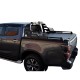 ΚΑΠΑΚΙ ΚΑΡΟΤΣΑΣ ΡΟΛΟ ΑΛΟΥΜΙΝΙΟΥ ΜΕ PREMIUM LED ROLL-BAR TEK 2 MAX 9080 ROLL+RB 430LED ISUZU D-MAX 2021+