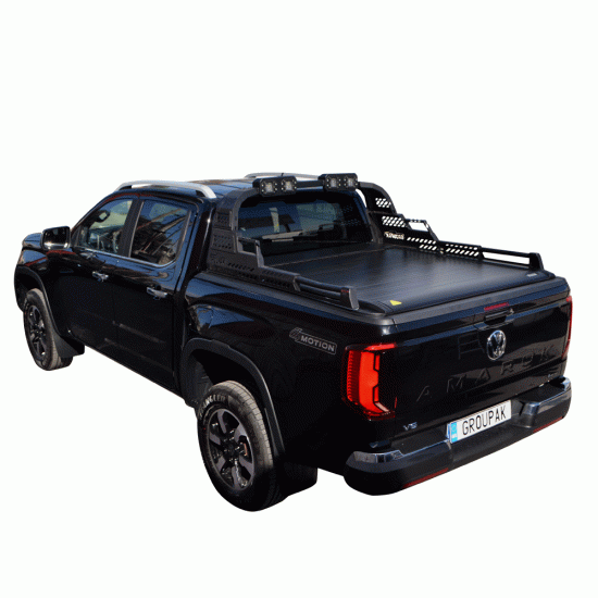 SMART ΡΟΛΟ ΑΛΟΥΜΙΝΙΟΥ ΗΛΕΚΤΡΙΚΟ ΜΕ PREMIUM LED ROLL-BAR SMART 2-7000 E-ROLL+RB 430LED VW AMAROK LIFE/STYLE 2023+