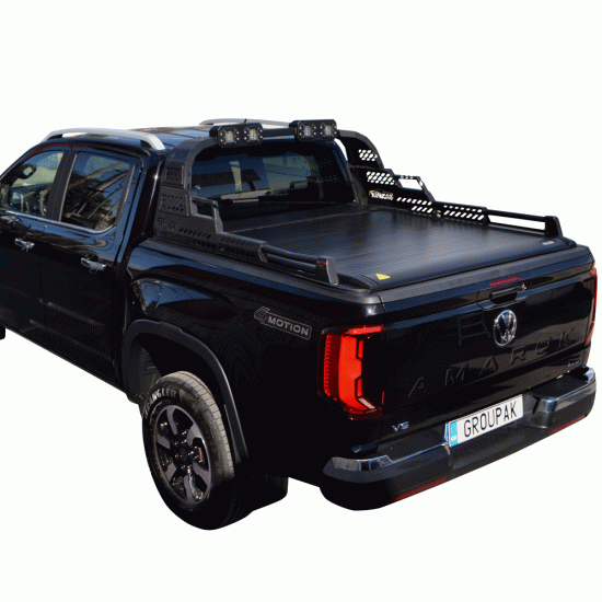 SMART ΡΟΛΟ ΑΛΟΥΜΙΝΙΟΥ ΗΛΕΚΤΡΙΚΟ ΜΕ PREMIUM LED ROLL-BAR SMART 2-7000 E-ROLL+RB 430LED VW AMAROK LIFE/STYLE 2023+