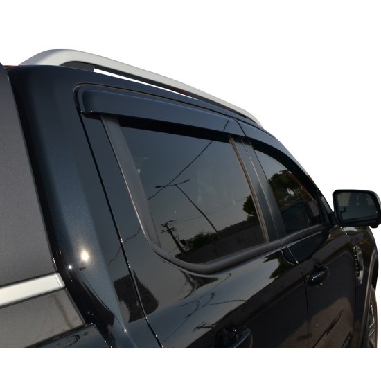 ΑΝΕΜΟΘΡΑΥΣΤΕΣ ΠΑΡΑΘΥΡΩΝ ANEM 500 FORD RANGER T6 2012+, T7 2017+ & T8 2020+ Double-Cab