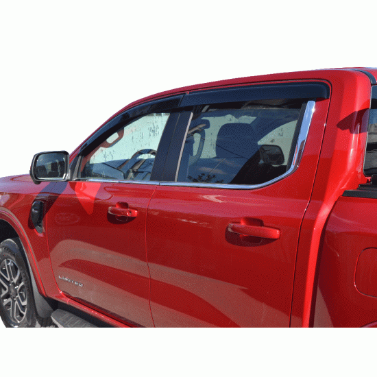ΑΝΕΜΟΘΡΑΥΣΤΕΣ ΠΑΡΑΘΥΡΩΝ ANEM 500 FORD RANGER 2023+ Double-Cab