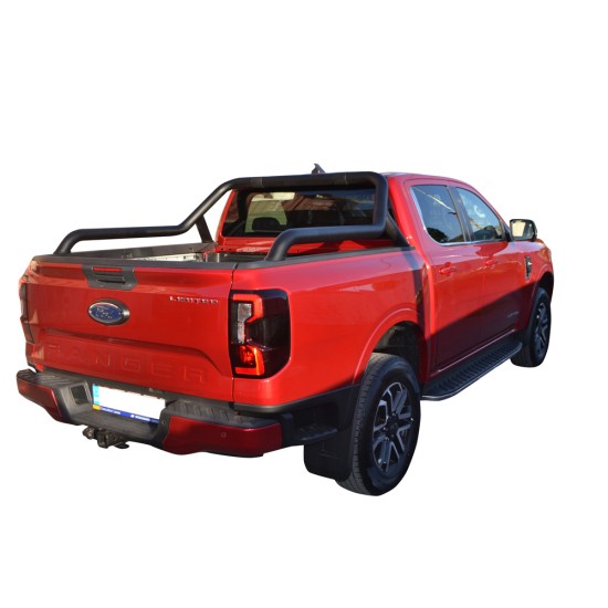ROLL-BAR BLACK-INOX (ΧΩΡΙΣ ΤΡΥΠΗΜΑ) RB 417 PANAMERICANA FORD RANGER 2023+