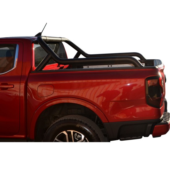 ROLL-BAR BLACK-INOX (ΧΩΡΙΣ ΤΡΥΠΗΜΑ) RB 417 PANAMERICANA FORD RANGER 2023+