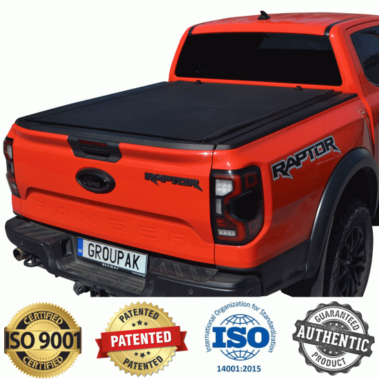 ΚΑΠΑΚΙ ΚΑΡΟΤΣΑΣ ΡΟΛΟ ΑΛΟΥΜΙΝΙΟΥ REVOLVER 9085 ROLL FORD RANGER XL/XLT/LIMITED 2023+