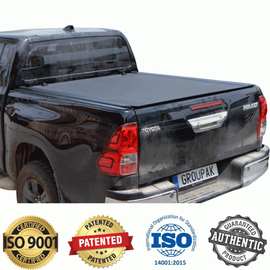 ΚΑΠΑΚΙ ΚΑΡΟΤΣΑΣ ΡΟΛΟ ΑΛΟΥΜΙΝΙΟΥ REVOLVER 9085 ROLL TOYOTA HILUX REVO 2016+ & 2021+