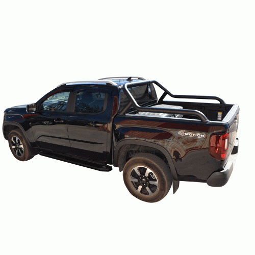 ROLL-BAR BLACK-INOX (ΧΩΡΙΣ ΤΡΥΠΗΜΑ) RB 417 PANAMERICANA VW AMAROK 2023+
