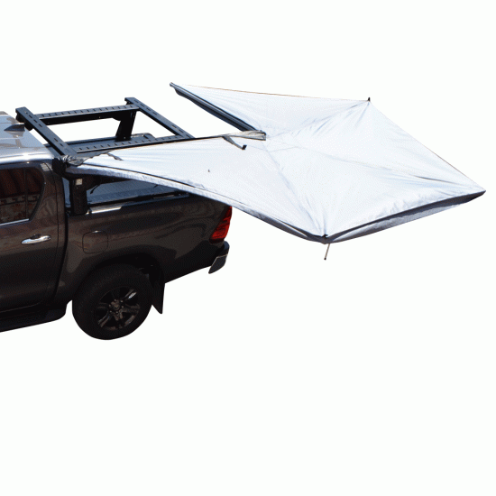 ROLL-BAR ΣΚΗΝΗΣ ΚΑΙ ΠΟΛΛΑΠΛΩΝ ΕΦΑΡΜΟΓΩΝ ΜΕ ΠΛΑΪΝΗ ΤΕΝΤΑ ΣΚΙΑΣΗΣ 270 ΜΟΙΡΕΣ RB 418 TENT+WA03-270-FAST FORD RANGER T6, T7 & T8 2012-2022