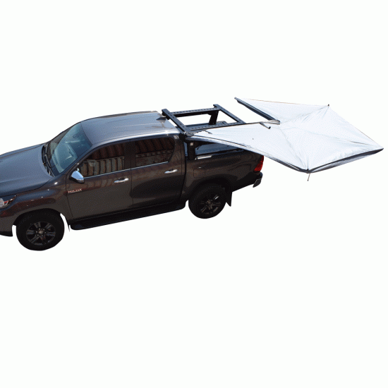 ROLL-BAR ΣΚΗΝΗΣ ΚΑΙ ΠΟΛΛΑΠΛΩΝ ΕΦΑΡΜΟΓΩΝ ΜΕ ΠΛΑΪΝΗ ΤΕΝΤΑ ΣΚΙΑΣΗΣ 270 ΜΟΙΡΕΣ RB 418 TENT+WA03-270-FAST FORD RANGER T6, T7 & T8 2012-2022