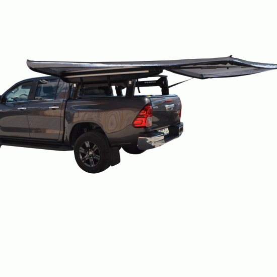ROLL-BAR ΣΚΗΝΗΣ ΚΑΙ ΠΟΛΛΑΠΛΩΝ ΕΦΑΡΜΟΓΩΝ ΜΕ ΠΛΑΪΝΗ ΤΕΝΤΑ ΣΚΙΑΣΗΣ 270 ΜΟΙΡΕΣ RB 418 TENT+WA03-270-FAST MITSUBISHI L200 TRITON 2019+