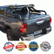 ΚΑΠΑΚΙ ΚΑΡΟΤΣΑΣ ΡΟΛΟ ΑΛΟΥΜΙΝΙΟΥ ΜΕ ROLL-BAR ΜΕ ΚΑΛΑΘΙ TEK 2 MAX 9080 ROLL+RB 424BL-BAS TOYOTA HILUX REVO 2016+ & HILUX 2021+