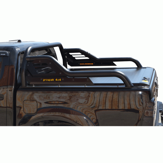 ΚΑΠΑΚΙ ΚΑΡΟΤΣΑΣ ΡΟΛΟ ΑΛΟΥΜΙΝΙΟΥ ΜΕ SPORT ROLL-BAR TEK 2 MAX 9080 ROLL+RB 424BL TOYOTA HILUX (VIGO) 2005+&2011+