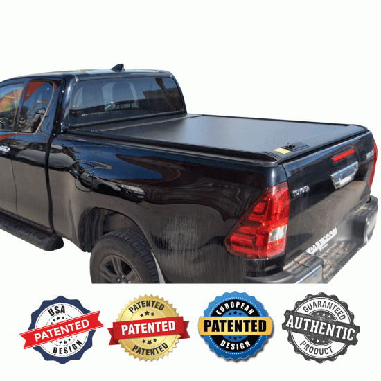 ΚΑΠΑΚΙ ΚΑΡΟΤΣΑΣ ΡΟΛΟ ΑΛΟΥΜΙΝΙΟΥ TEK 2 MAX 9081 ROLL TOYOTA HILUX REVO 2016+ & HILUX 2021+ (EXTRA-CAB)