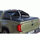 ΚΑΠΑΚΙ ΚΑΡΟΤΣΑΣ ΡΟΛΟ ΑΛΟΥΜΙΝΙΟΥ ΜΕ LED ROLL-BAR ΔΥΟ ΣΚΕΛΩΝ TEK 2 MAX 9080 ROLL+RB 428BL-LED VW AMAROK LIFE/STYLE 2023+