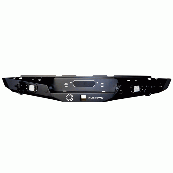 ΟΠΙΣΘΙΟΣ ΠΡΟΦΥΛΑΚΤΗΡΑΣ ΜΑΥΡΟΣ PRO 474BL ISUZU D-MAX 2012+ & 2016+