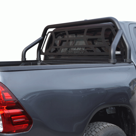 ROLL-BAR BLACK-INOX ME ΑΨΙΔΑ RB 405BL-INOX TOYOTA HILUX REVO 2016+&HILUX 2021+