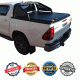 ΚΑΠΑΚΙ ΚΑΡΟΤΣΑΣ ΡΟΛΟ ΑΛΟΥΜΙΝΙΟΥ ΜΕ LED ROLL-BAR ΔΥΟ ΣΚΕΛΩΝ TEK 2 MAX 9080 ROLL+RB 428BL-LED TOYOTA HILUX REVO 2016+ & HILUX 2021+