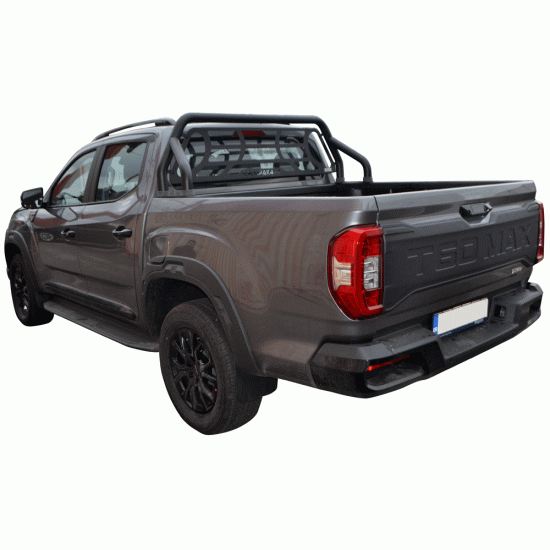 ROLL-BAR BLACK-INOX ME ΑΨΙΔΑ RB 405BL-INOX MAXUS T60 2023+/ MAXUS T60 MAX PLUS 2025+
