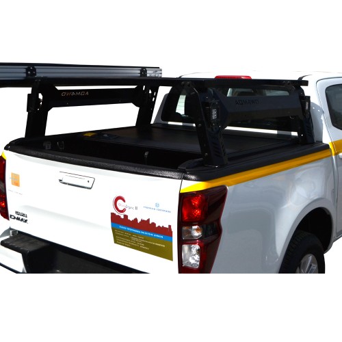ΚΑΠΑΚΙ ΚΑΡΟΤΣΑΣ ΡΟΛΟ ΑΛΟΥΜΙΝΙΟΥ ΜΕ ROLL-BAR ΣΚΗΝΗΣ ΚΑΙ ΠΟΛΛΑΠΛΩΝ ΕΦΑΡΜΟΓΩΝ TEK 2 MAX 9080 ROLL+RB 418 ISUZU D-MAX 2021+
