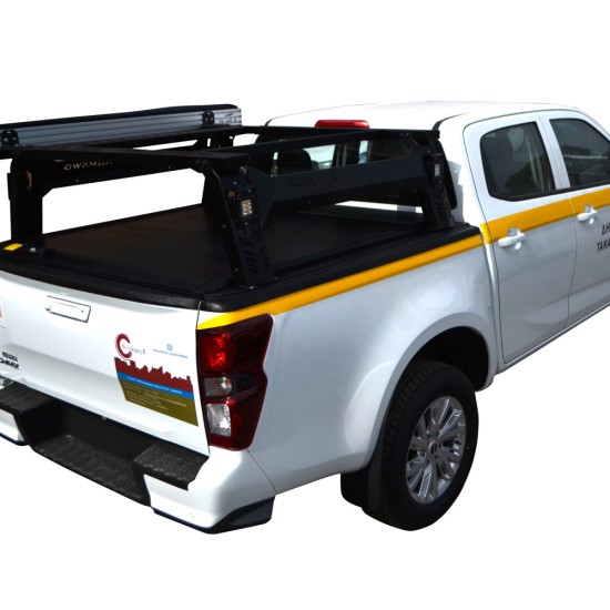 ΚΑΠΑΚΙ ΚΑΡΟΤΣΑΣ ΡΟΛΟ ΑΛΟΥΜΙΝΙΟΥ ΜΕ ROLL-BAR ΣΚΗΝΗΣ ΚΑΙ ΠΟΛΛΑΠΛΩΝ ΕΦΑΡΜΟΓΩΝ TEK 2 MAX 9080 ROLL+RB 418 ISUZU D-MAX 2021+