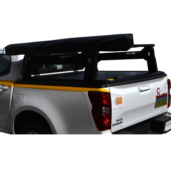 ROLL-BAR ΣΚΗΝΗΣ ΚΑΙ ΠΟΛΛΑΠΛΩΝ ΕΦΑΡΜΟΓΩΝ ΜΕ ΠΛΑΪΝΗ ΤΕΝΤΑ ΣΚΙΑΣΗΣ 270 ΜΟΙΡΕΣ RB 418 TENT+WA03-270-FAST ISUZU D-MAX 2012+&2016+