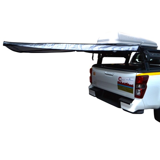 ΚΑΠΑΚΙ ΚΑΡΟΤΣΑΣ ΡΟΛΟ ΑΛΟΥΜΙΝΙΟΥ ΜΕ ROLL-BAR ΣΚΗΝΗΣ ΚΑΙ ΠΟΛΛΑΠΛΩΝ ΕΦΑΡΜΟΓΩΝ ΚΑΙ ΠΛΑΪΝΗ ΤΕΝΤΑ ΣΚΙΑΣΗΣ 270 ΜΟΙΡΕΣ TEK 2 MAX 9080 ROLL+RB 418 TENT+WA03-270-FAST ISUZU D-MAX 2021+
