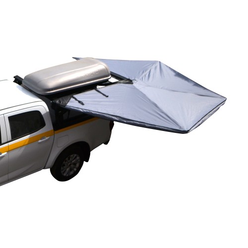 ΚΑΠΑΚΙ ΚΑΡΟΤΣΑΣ ΡΟΛΟ ΑΛΟΥΜΙΝΙΟΥ ΜΕ ROLL-BAR ΣΚΗΝΗΣ ΚΑΙ ΠΟΛΛΑΠΛΩΝ ΕΦΑΡΜΟΓΩΝ ΚΑΙ ΠΛΑΪΝΗ ΤΕΝΤΑ ΣΚΙΑΣΗΣ 270 ΜΟΙΡΕΣ TEK 2 MAX 9080 ROLL+RB 418 TENT+WA03-270-FAST ISUZU D-MAX 2021+