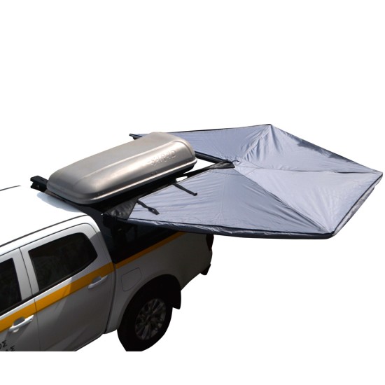 ΚΑΠΑΚΙ ΚΑΡΟΤΣΑΣ ΡΟΛΟ ΑΛΟΥΜΙΝΙΟΥ ΜΕ ROLL-BAR ΣΚΗΝΗΣ ΚΑΙ ΠΟΛΛΑΠΛΩΝ ΕΦΑΡΜΟΓΩΝ ΚΑΙ ΠΛΑΪΝΗ ΤΕΝΤΑ ΣΚΙΑΣΗΣ 270 ΜΟΙΡΕΣ TEK 2 MAX 9080 ROLL+RB 418 TENT+WA03-270-FAST ISUZU D-MAX 2021+
