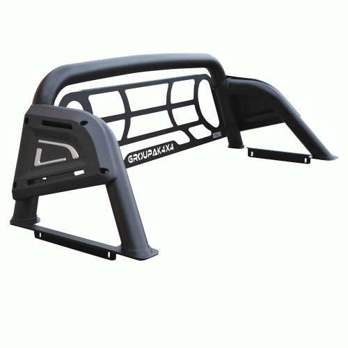 ROLL-BAR BLACK-INOX ME ΑΨΙΔΑ RB 4051BL-INOX MAXUS T60 2023+/ MAXUS T60 MAX PLUS 2025+