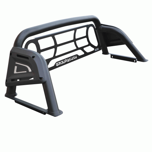 ROLL-BAR BLACK-INOX ME ΑΨΙΔΑ RB 4051BL-INOX NISSAN NAVARA D40 2006+