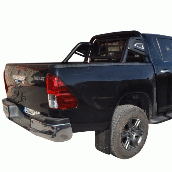ROLL-BAR BLACK-INOX ME ΑΨΙΔΑ RB 4051BL-INOX TOYOTA HILUX REVO 2016+&HILUX 2021+