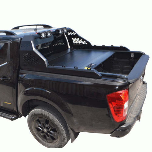 ΚΑΠΑΚΙ ΚΑΡΟΤΣΑΣ ΡΟΛΟ ΑΛΟΥΜΙΝΙΟΥ ΜΕ 4LED ROLL-BAR TEK 2 MAX 9080 ROLL+RB 431LED NISSAN NAVARA D23 NP300 2016+